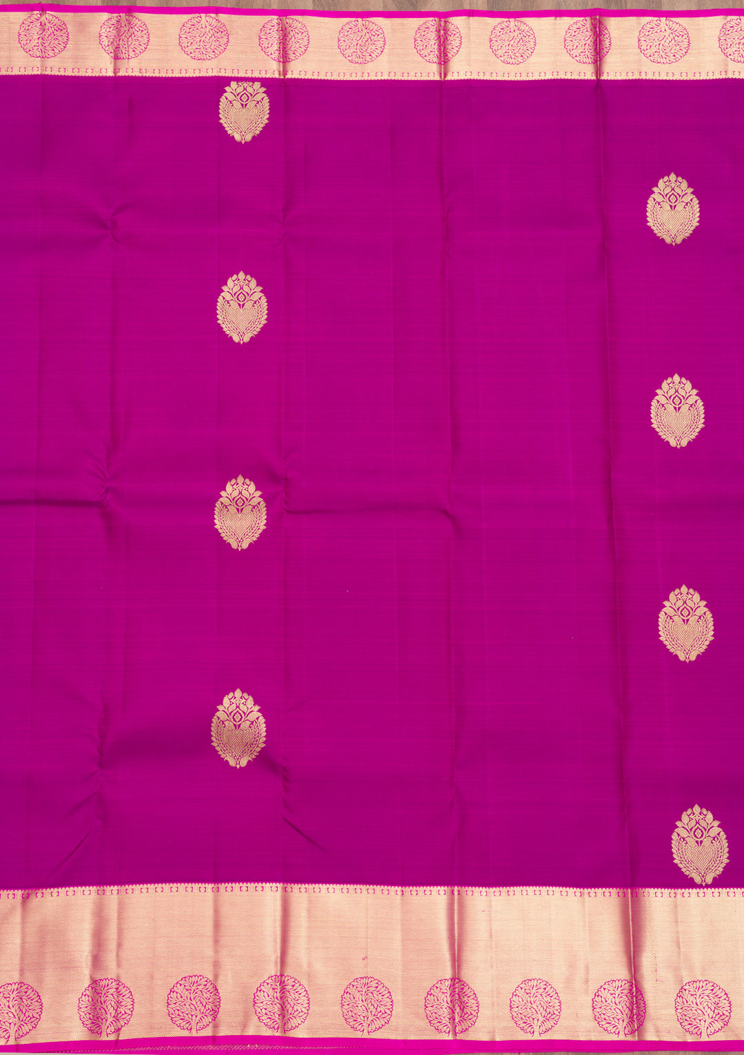 Purple Zariwork Banarasi Pure Silk Saree