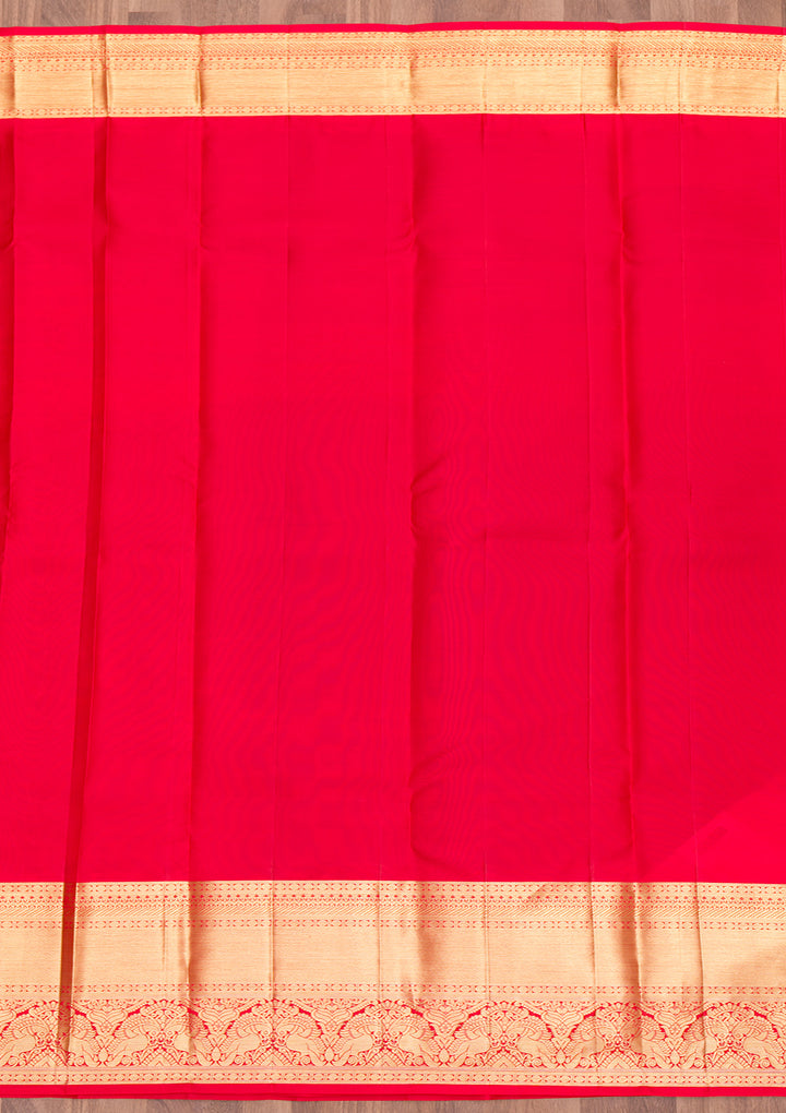 Purple Zariwork Pure Silk Saree