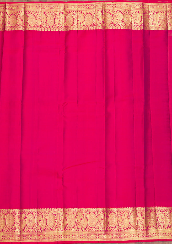 Purple Zariwork Banarasi Pure Silk Saree
