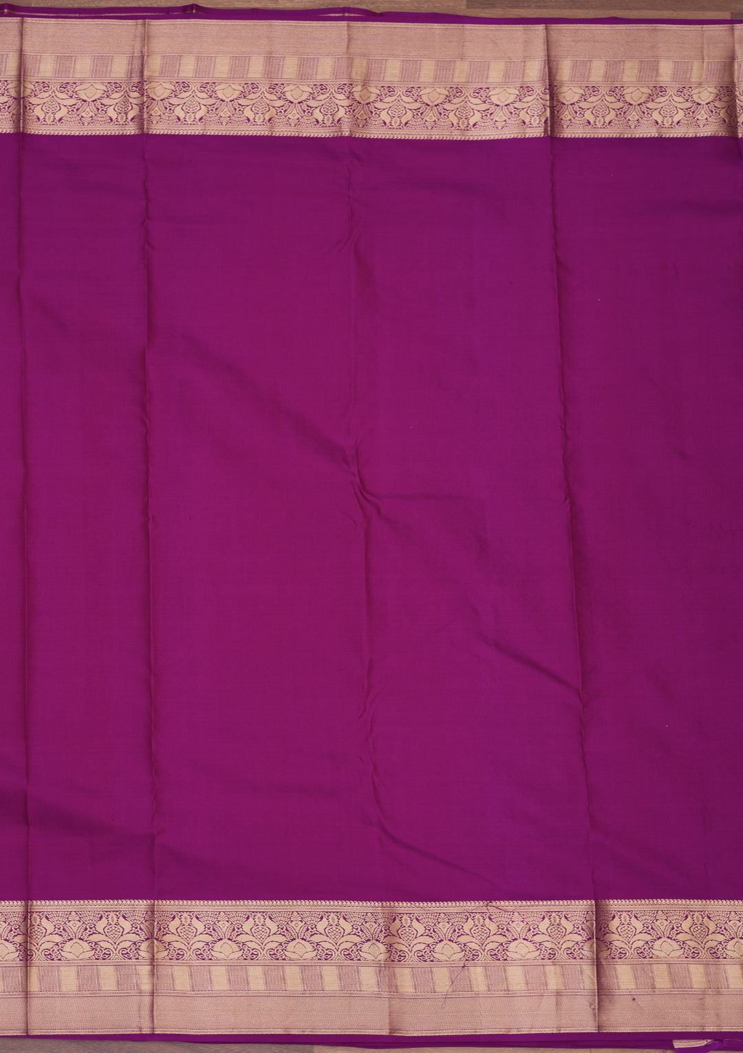 Purple Zariwork Pure Silk Saree