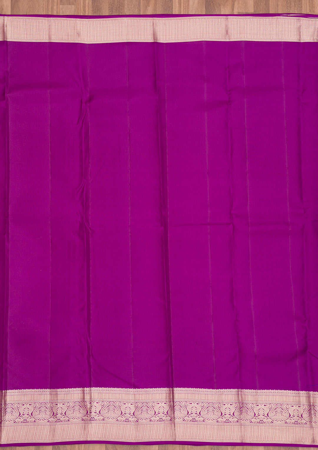 Purple Zariwork Pure Silk Saree