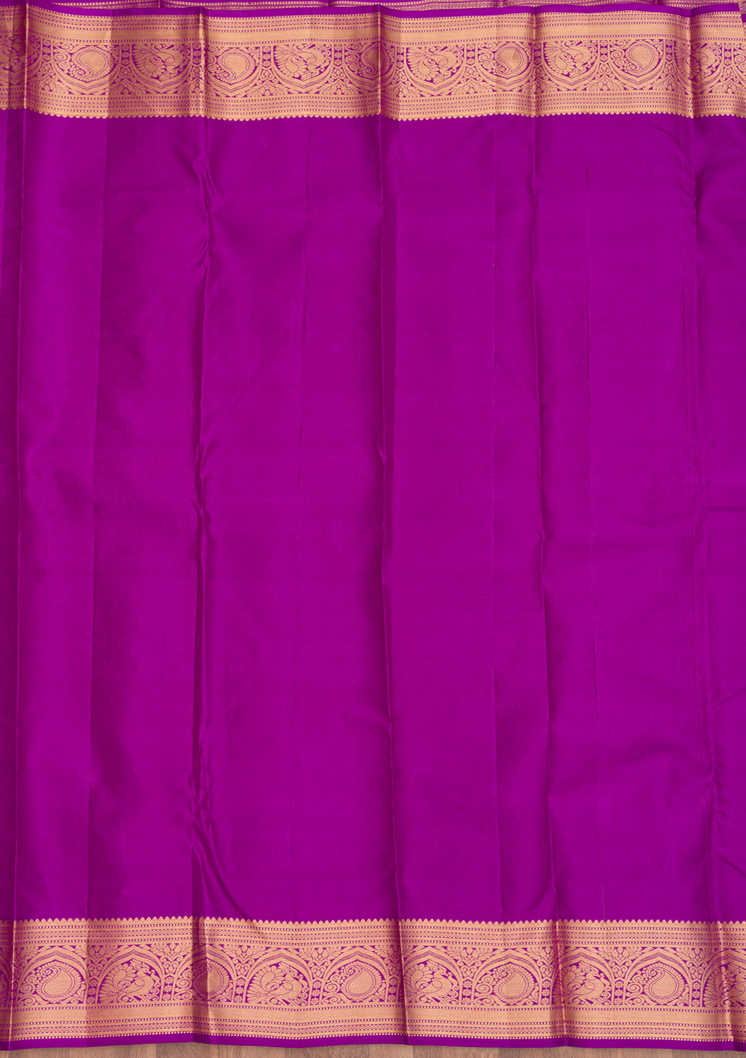 Purple Zariwork Pure Silk Saree