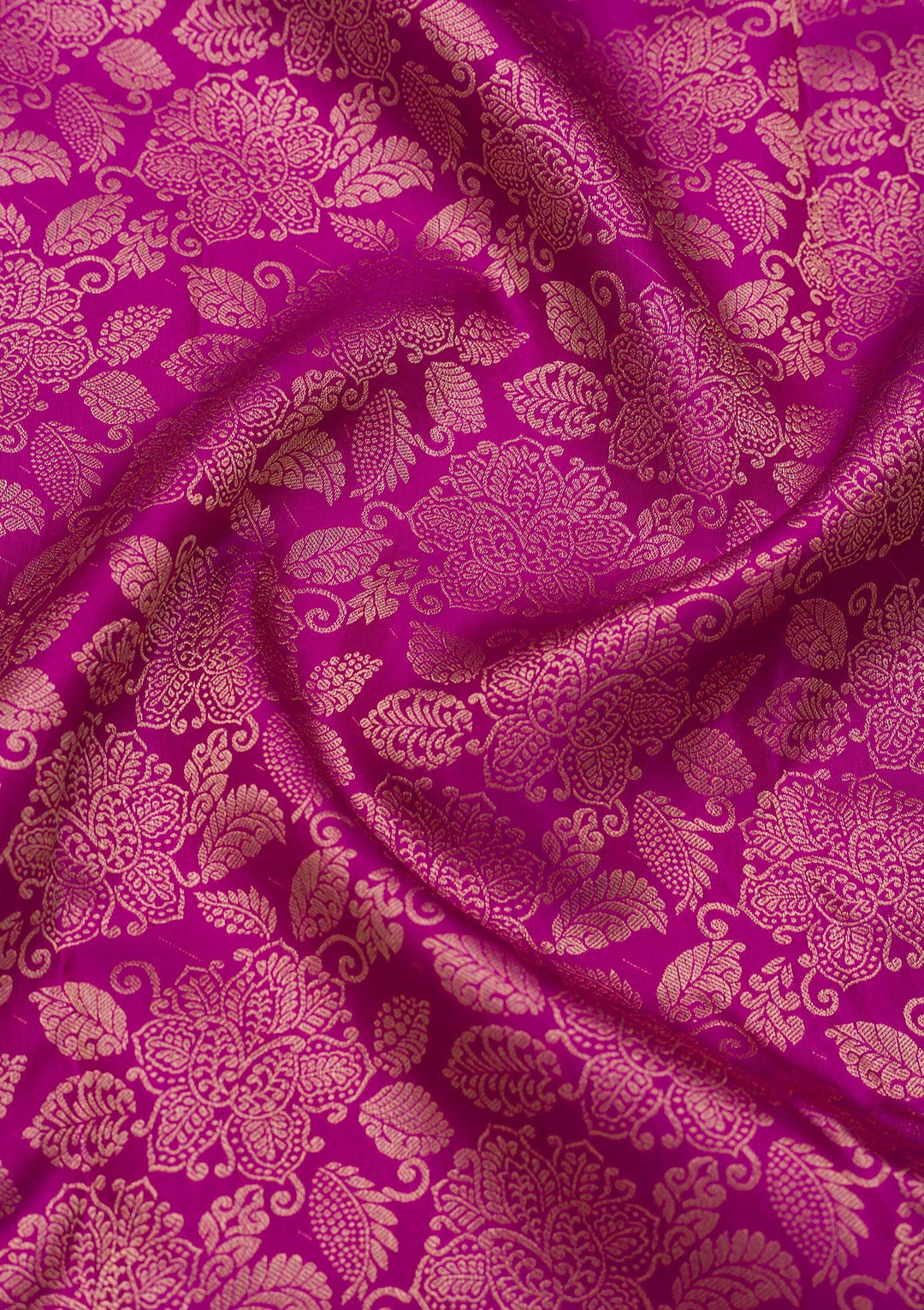 Purple Zariwork Pure Silk Saree