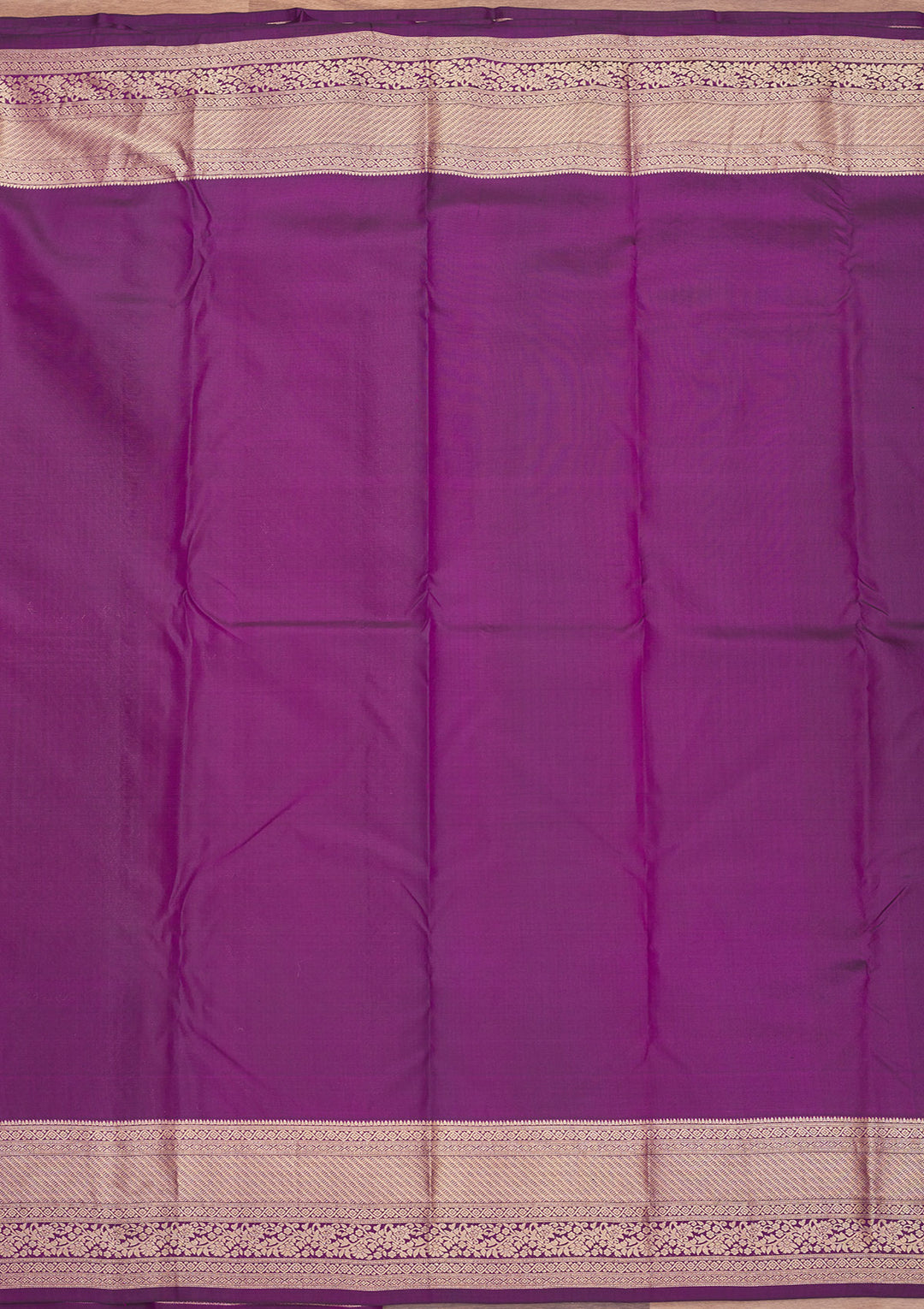 Purple Zariwork Pure Silk Saree