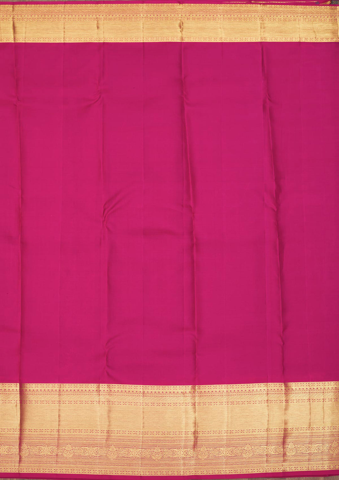 Purple Zariwork Pure Silk Saree