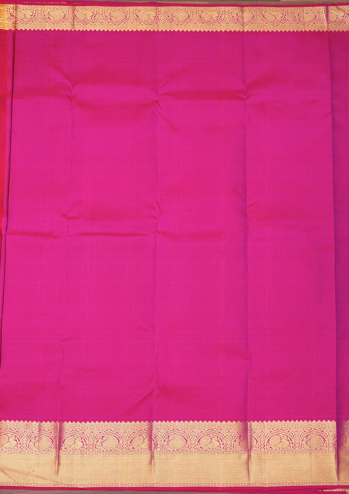 Purple Zariwork Pure Silk Saree