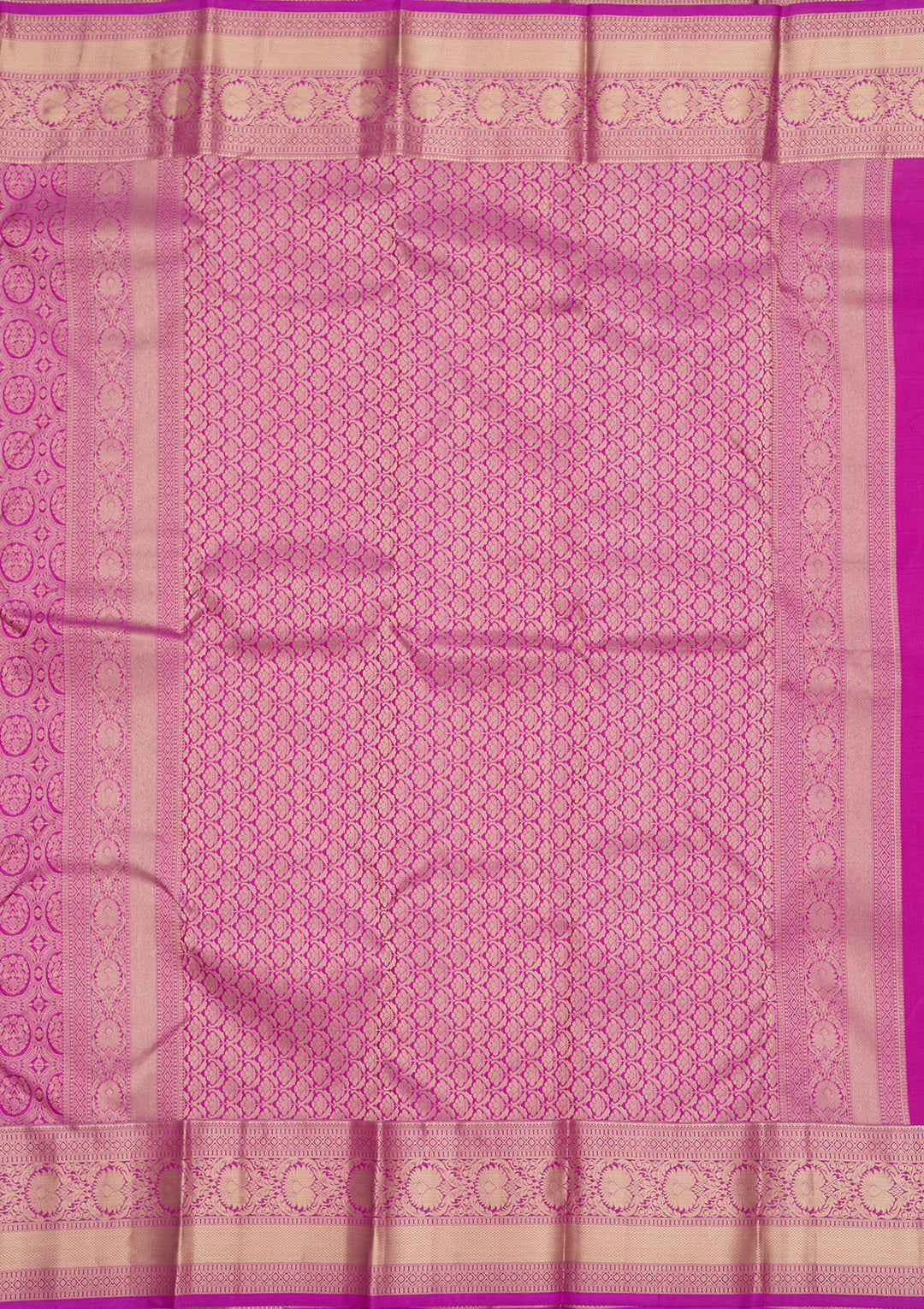 Purple Zariwork Pure Silk Saree