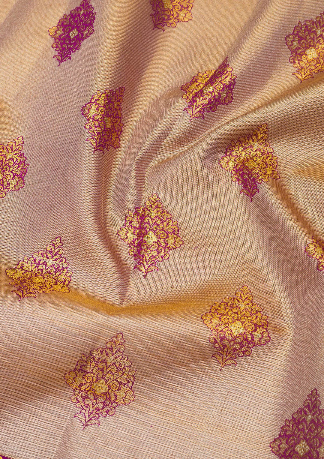 Purple Zariwork Pure Silk Saree