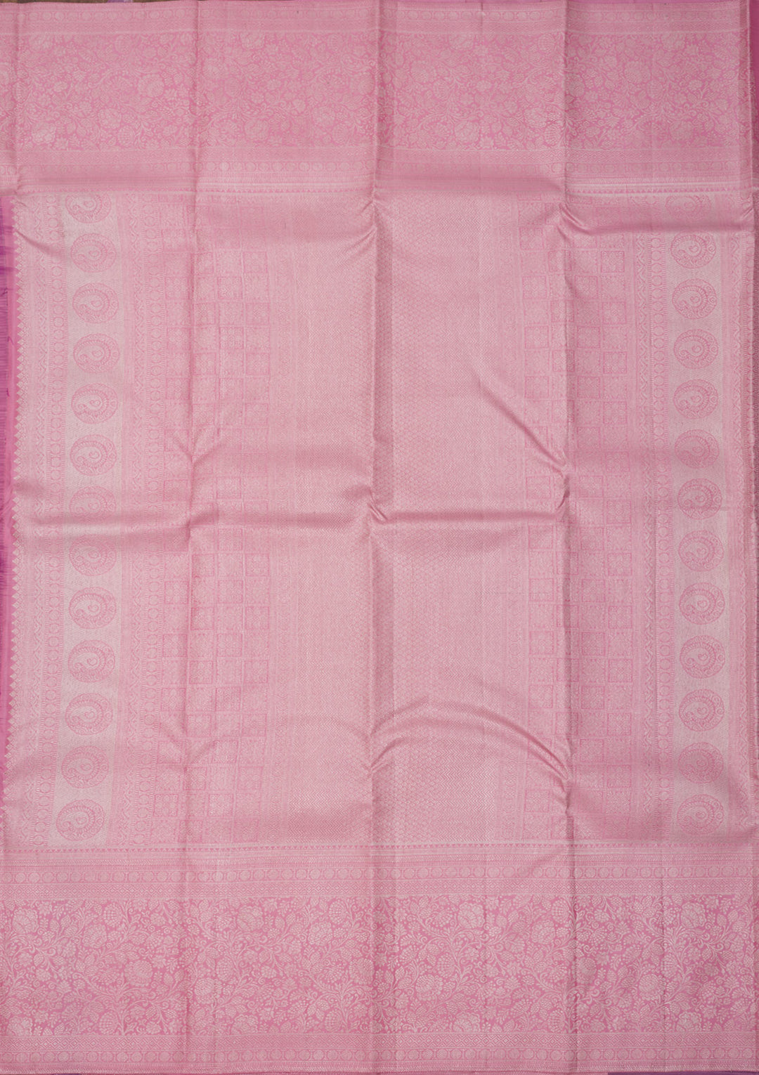 Purple Zariwork Pure Silk Saree