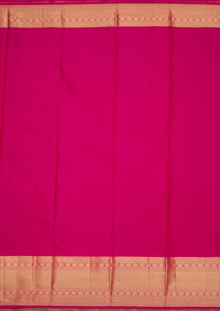 Purple Zariwork Pure Silk Saree