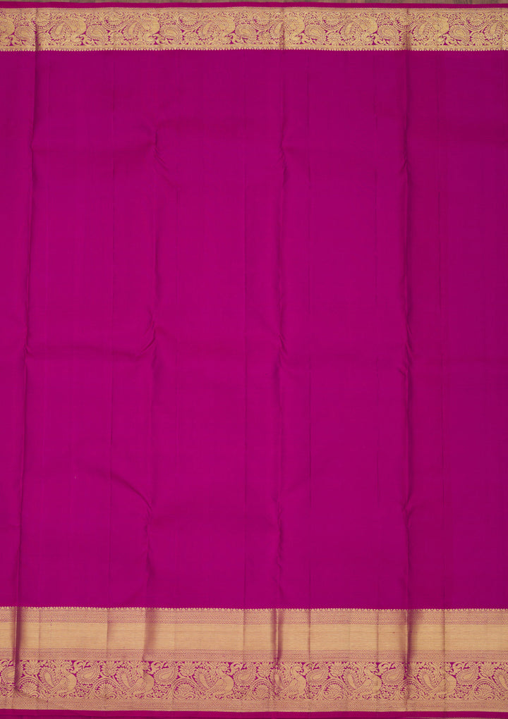 Purple Zariwork Pure Silk Saree