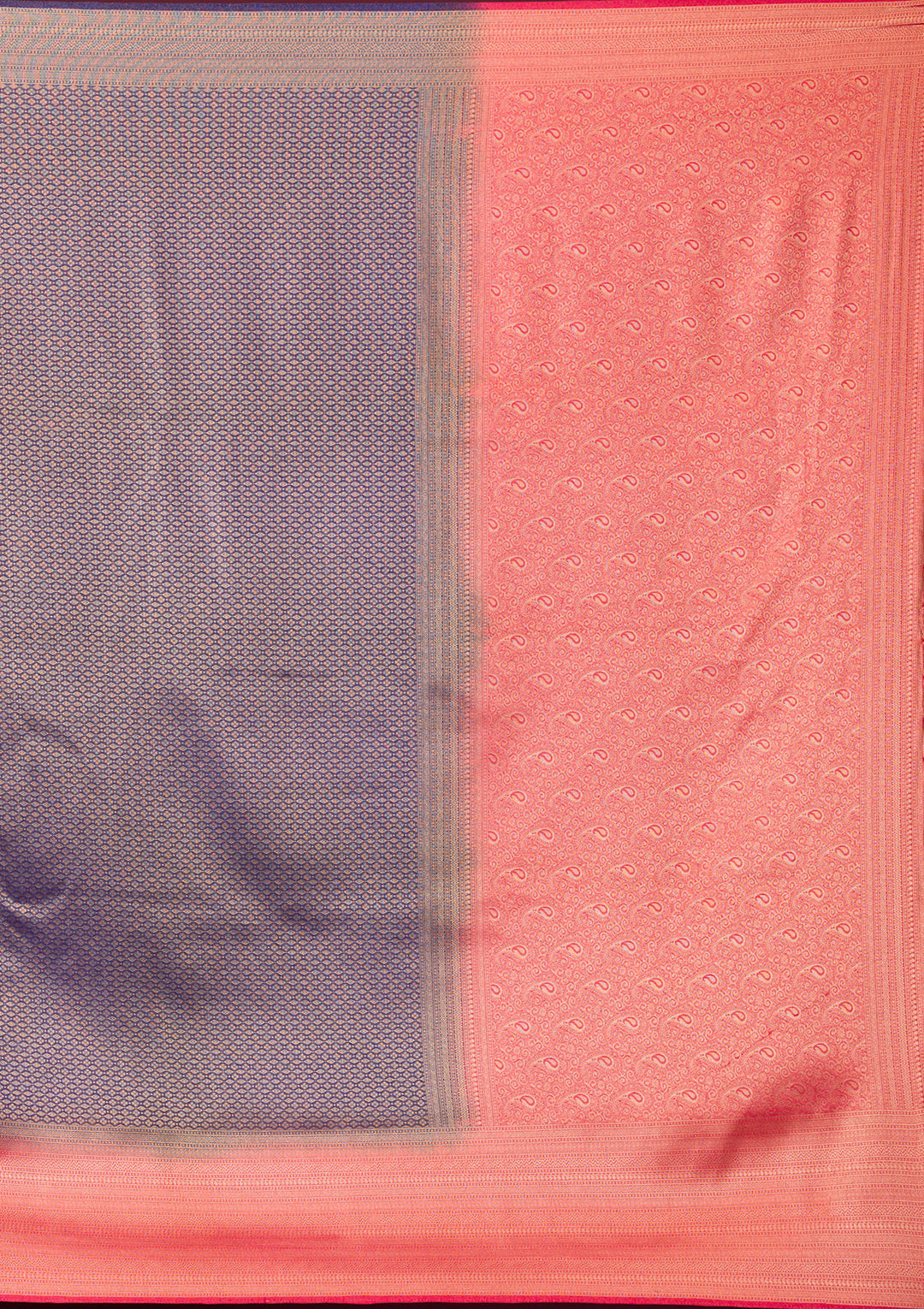Purple Zariwork Soft Silk Saree