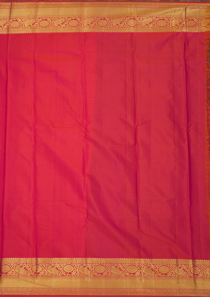 Rama Green Zariwork Pure Silk Saree