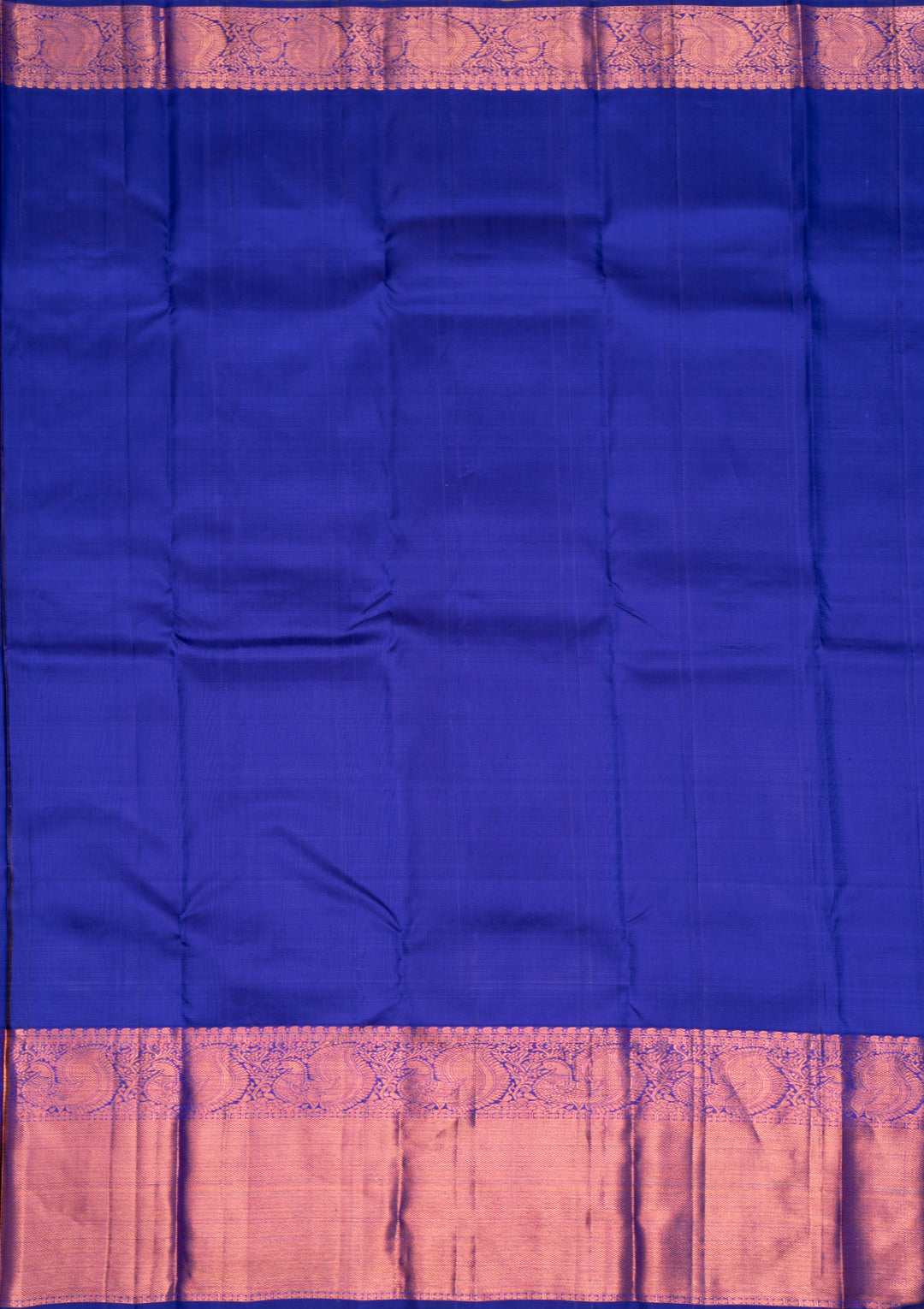 Rama Green Gold Zariwork Kanjivaram Pure Silk Saree