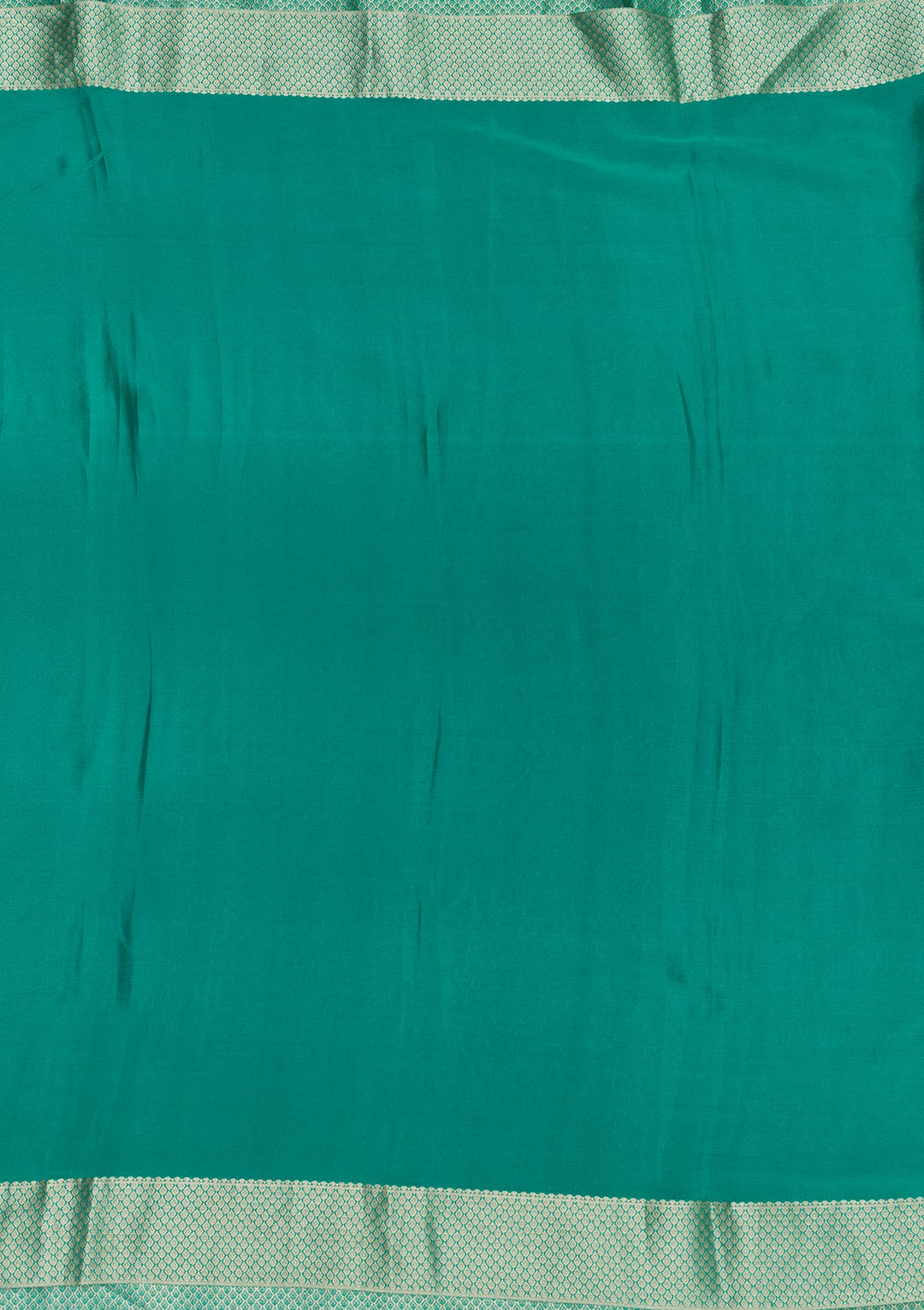 Rama Green Zariwork Banarasi Pure Silk Saree