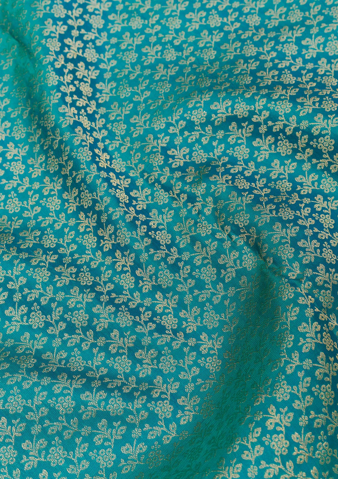 Rama Green Zariwork Banarasi Pure Silk Saree