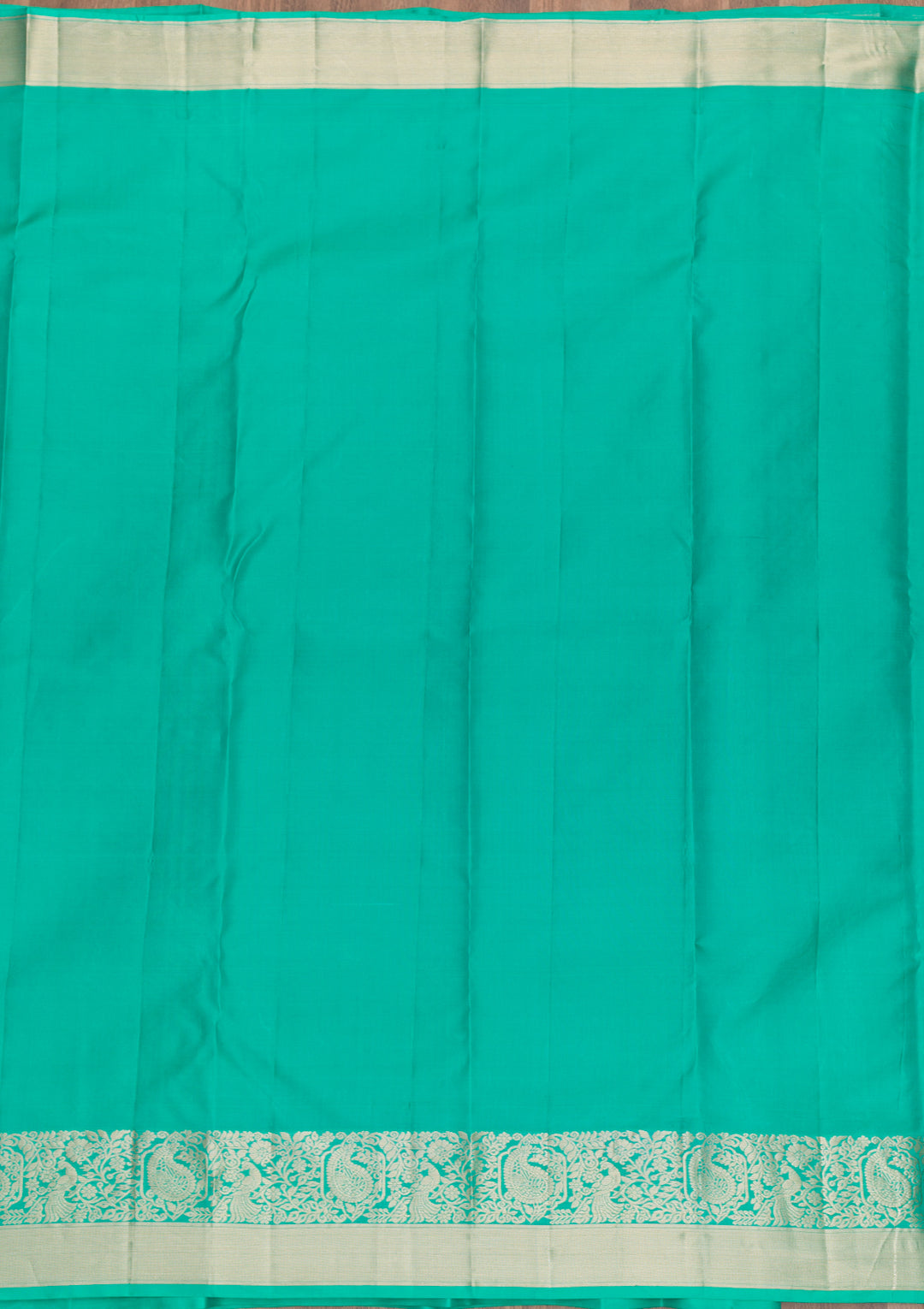 Rama Green Zariwork Banarasi Pure Silk Saree