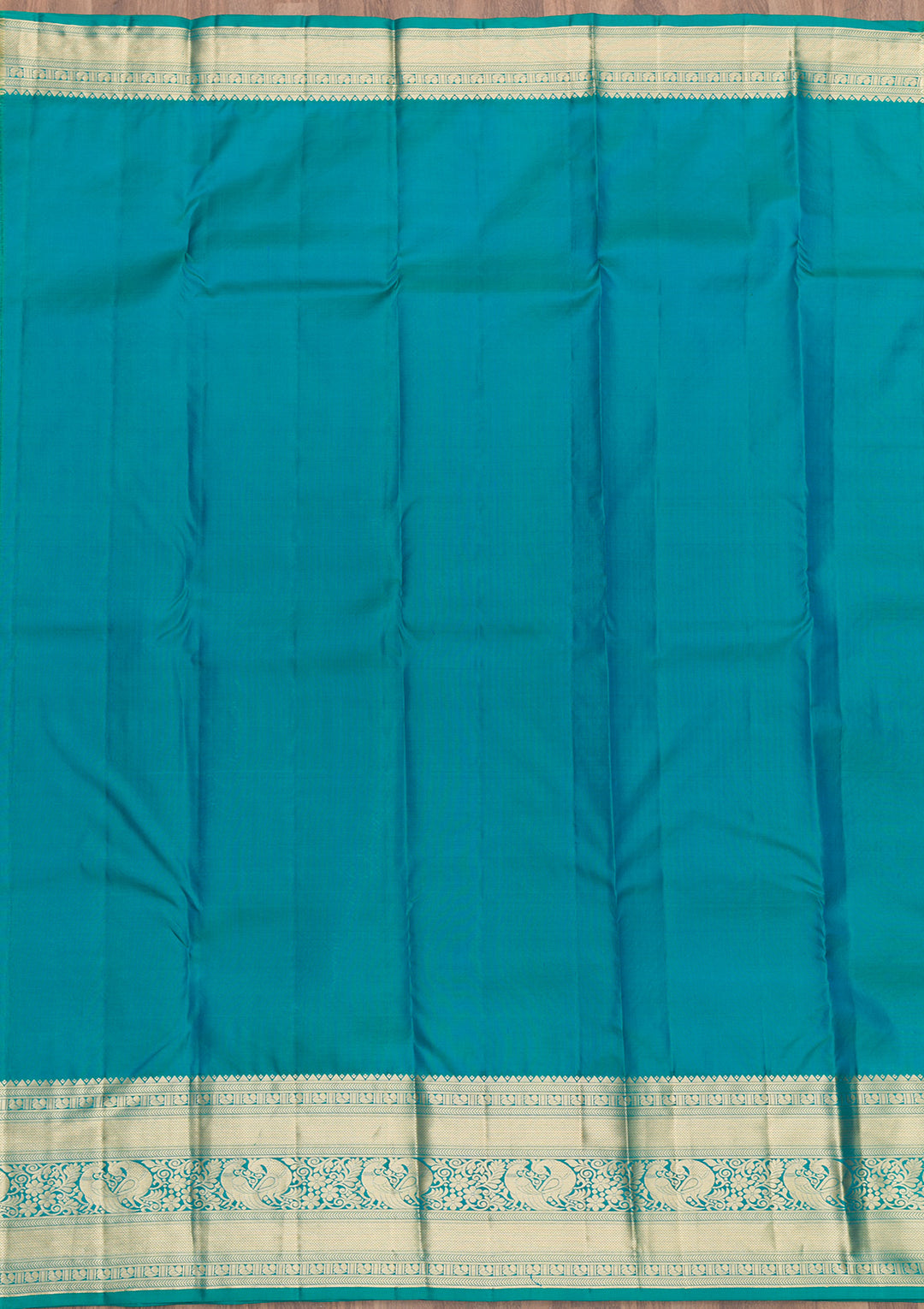 Rama Green Zariwork Banarasi Pure Silk Saree