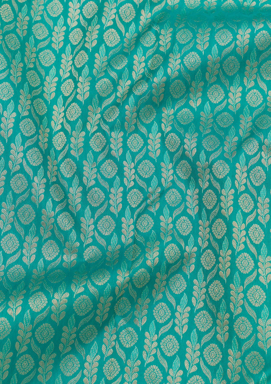 Rama Green Zariwork Kanjivaram Pure Silk Saree