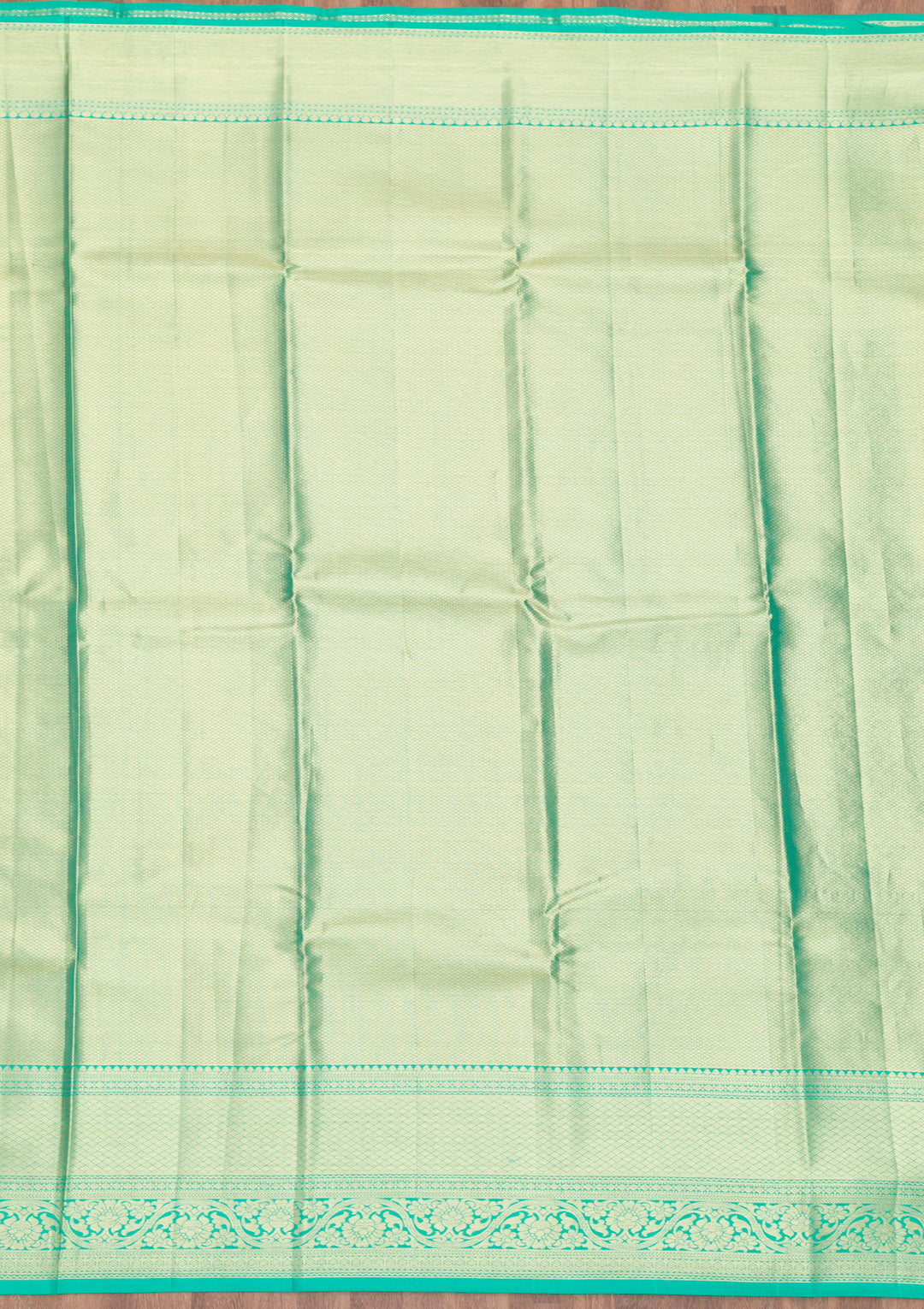 Rama Green Zariwork Kanjivaram Pure Silk Saree