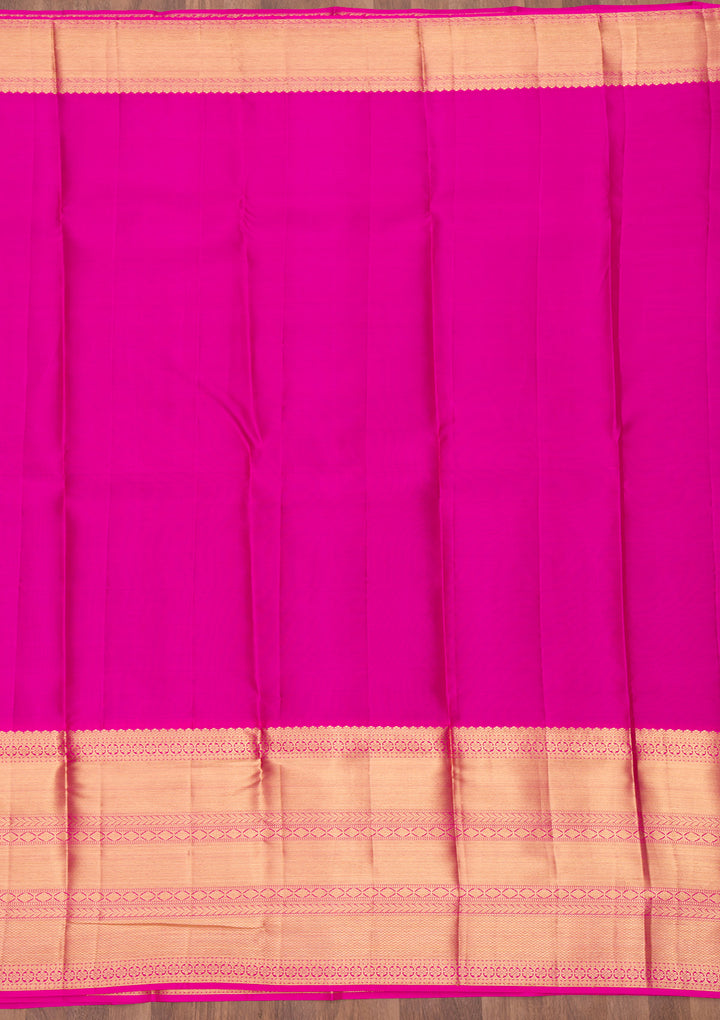 Rama Green Zariwork Pure Silk Saree