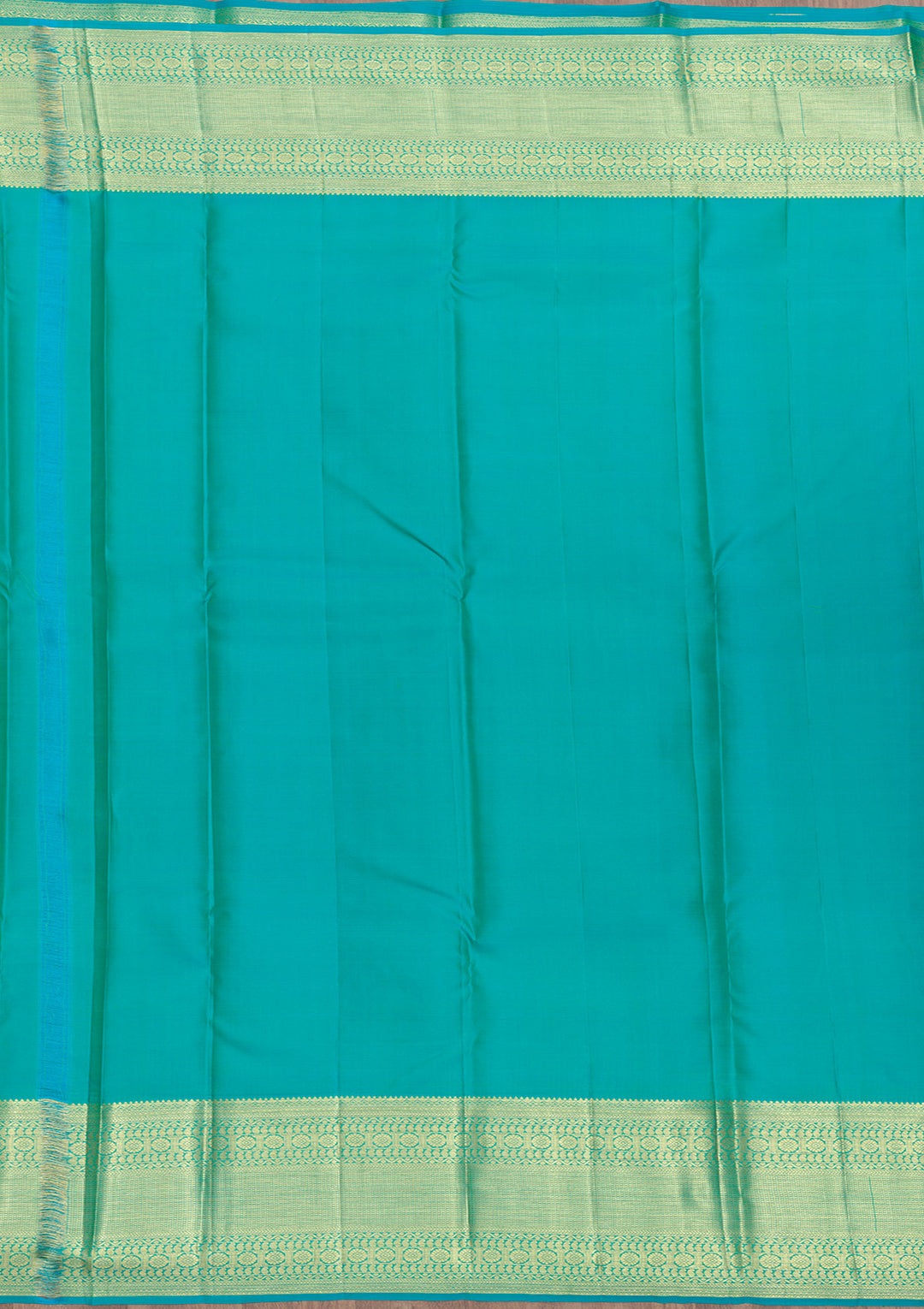 Rama Green Zariwork Pure Silk Saree