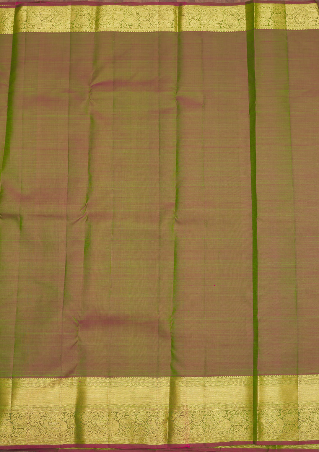 Rama Green Zariwork Pure Silk Saree