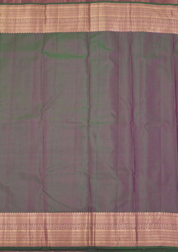 Rani Pink Zariwork Pure Silk Saree