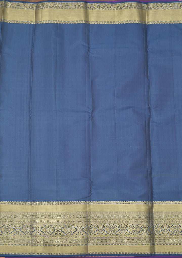 Rani Pink Zariwork Pure Silk Saree