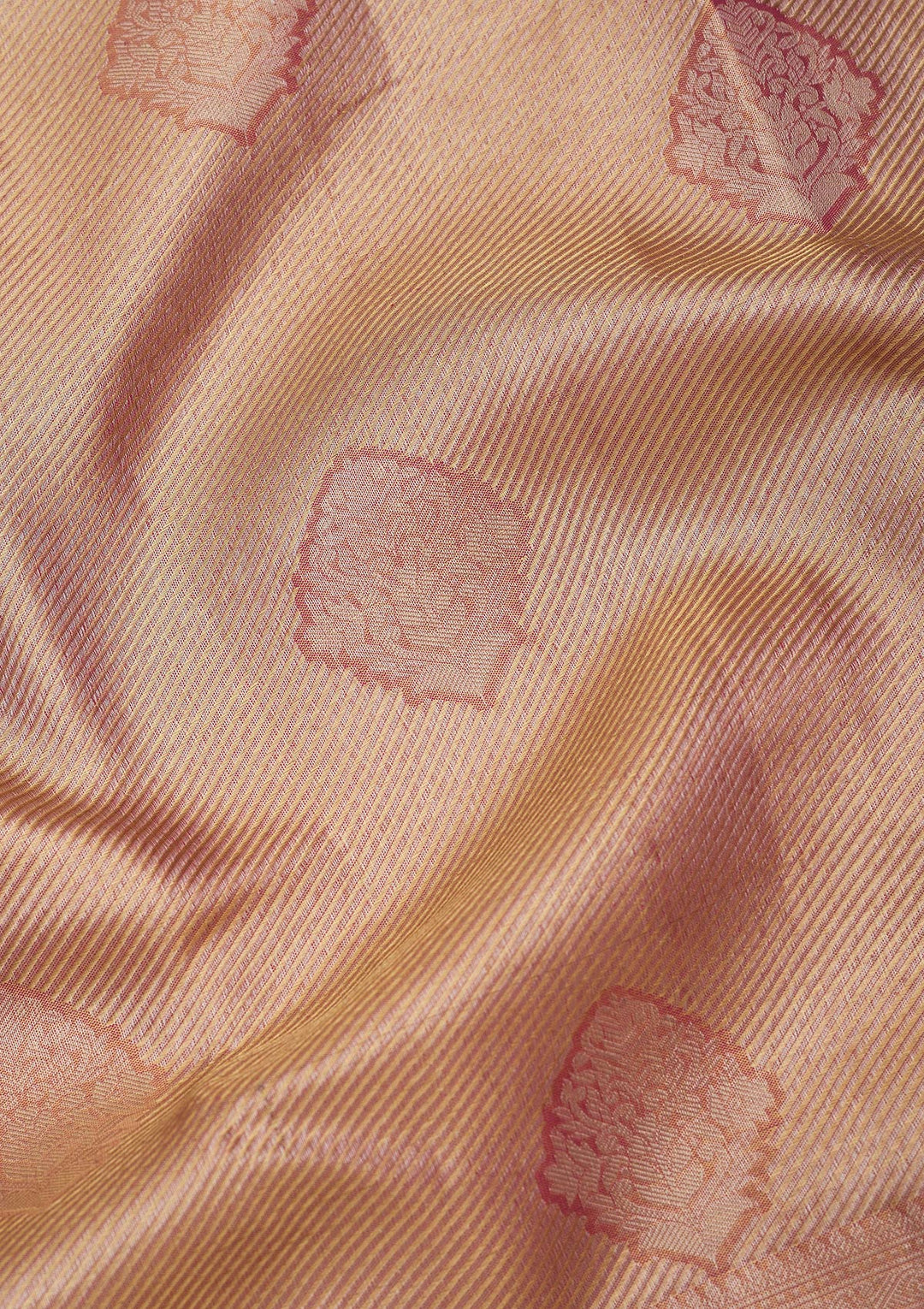Rani Pink Zariwork Pure Silk Saree