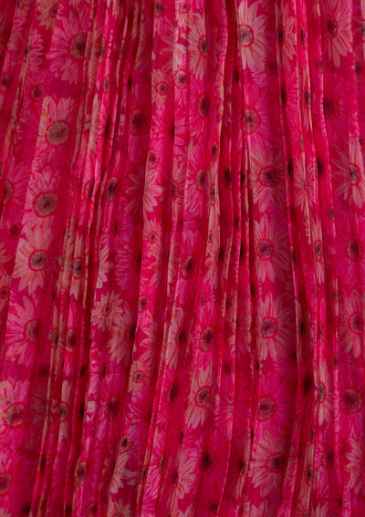 Rani Pink Cutdana Tissue Readymade Lehenga