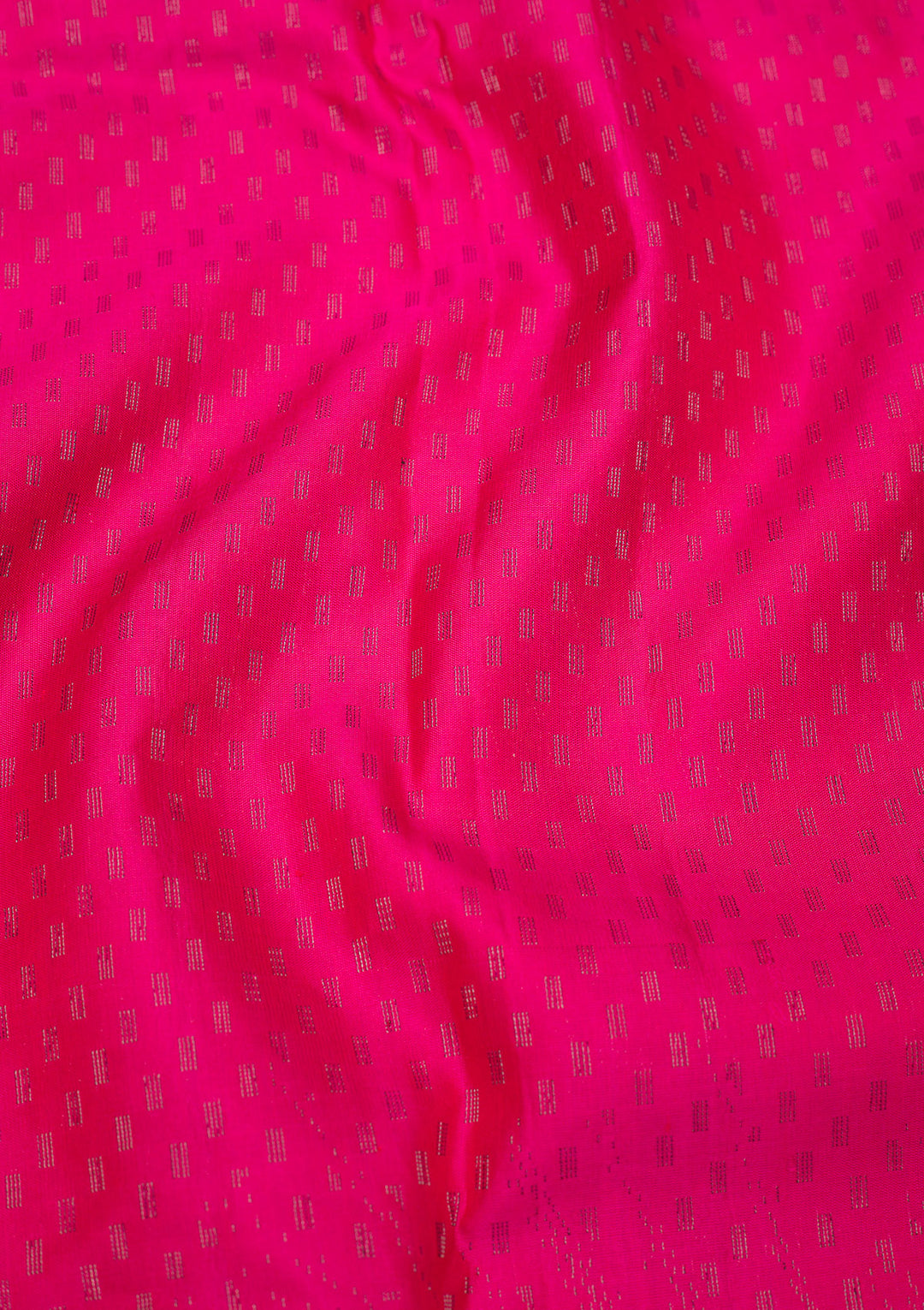 Rani Pink Zariwork Pure Silk Saree