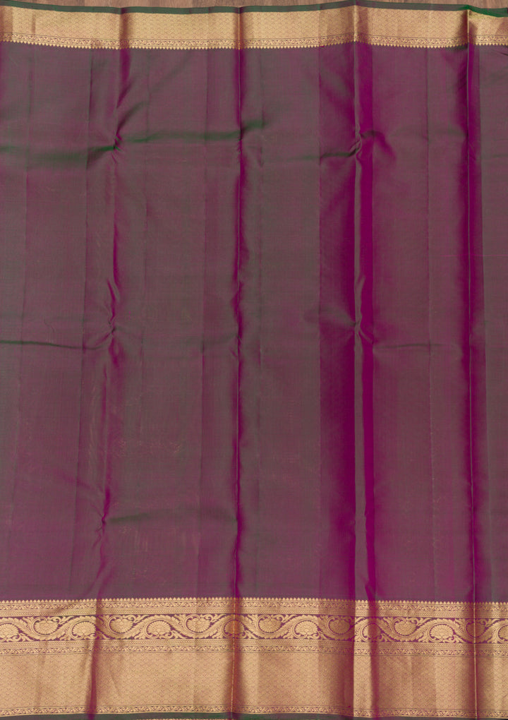 Rani Pink Zariwork Banarasi Pure Silk Saree