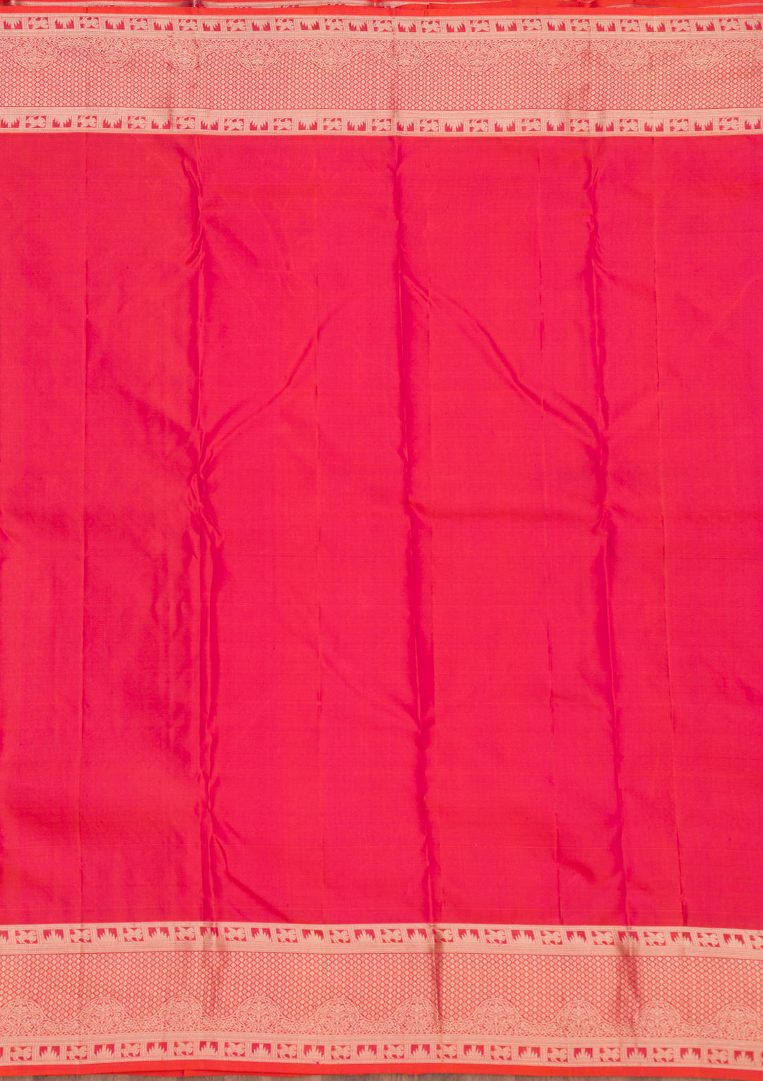 Rani Pink Zariwork Pure Silk Saree