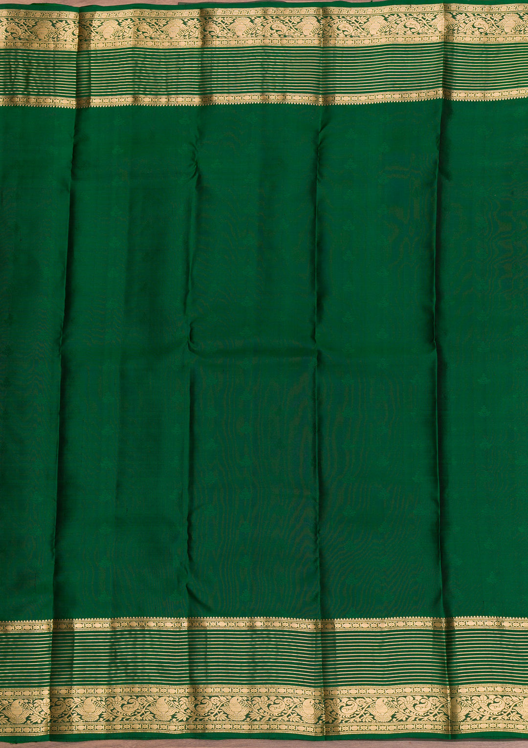 Rani Pink Zariwork Pure Silk Saree-Koskii