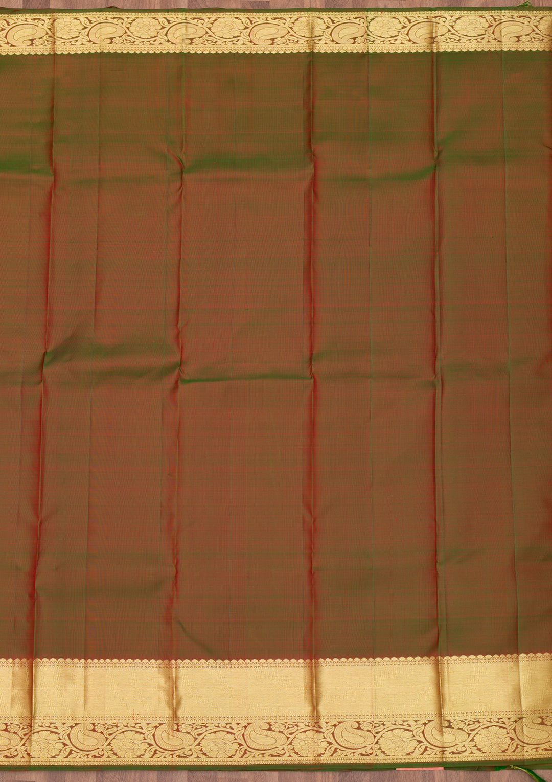 Rani Pink Zariwork Pure Silk Saree