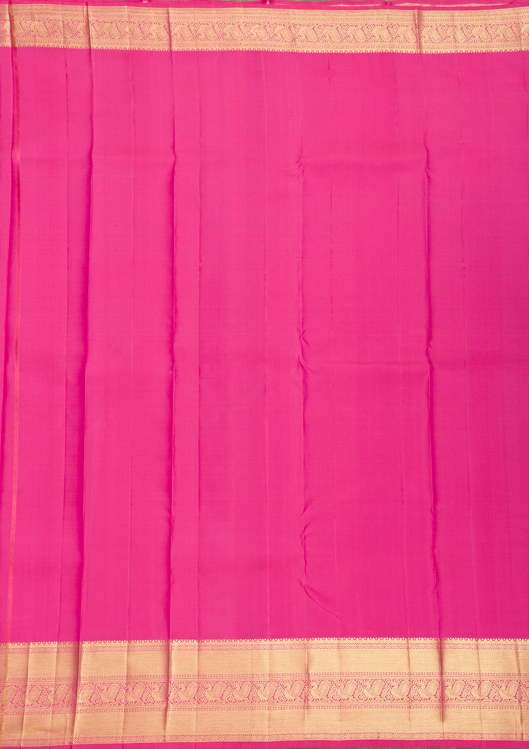 Rani Pink Zariwork Pure Silk Saree