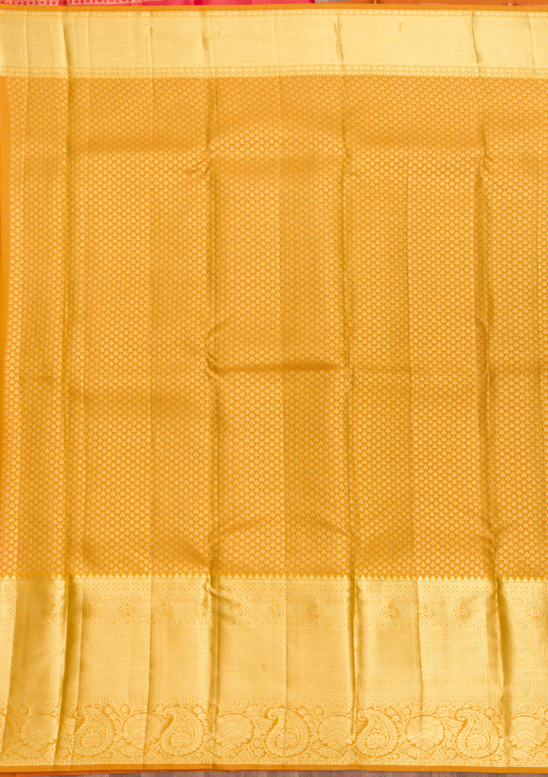Rani Pink Zariwork Pure Silk Saree