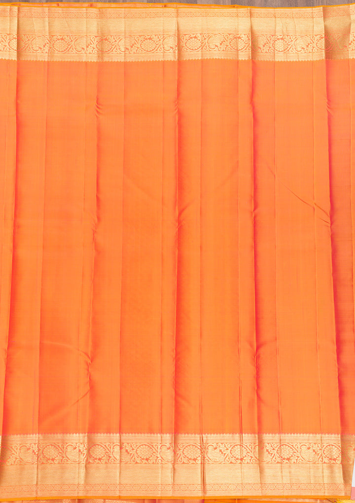 Rani Pink Zariwork Banarasi Pure Silk Saree