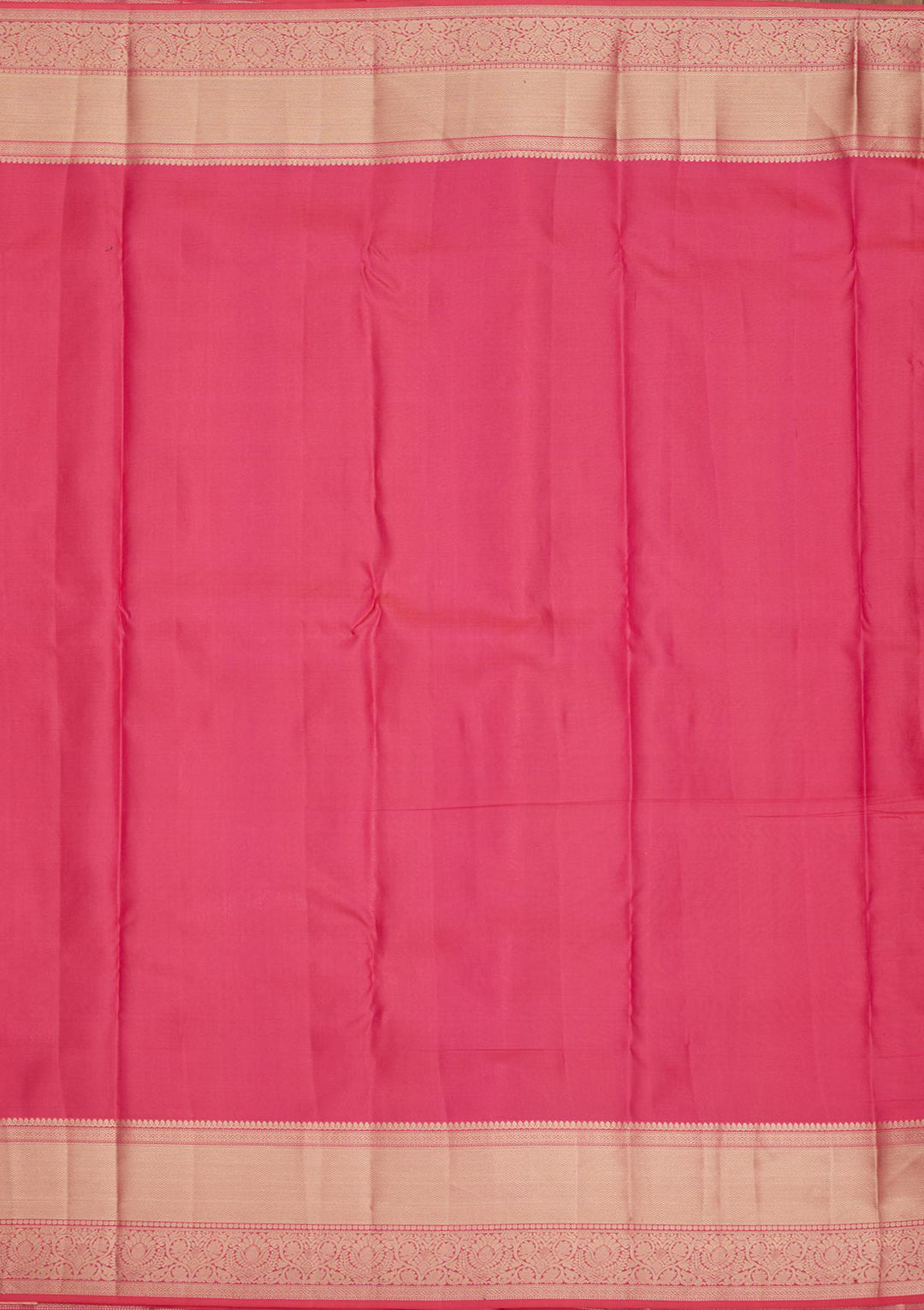 Rani Pink Zariwork Pure Silk Saree