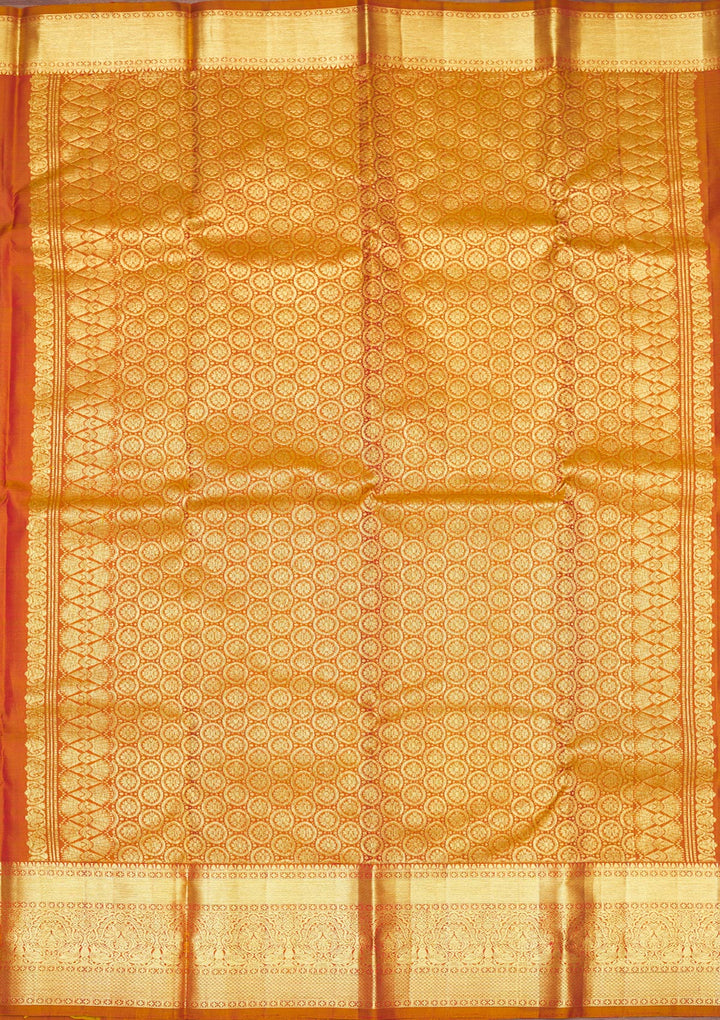 Rani Pink Zariwork Pure Silk Saree