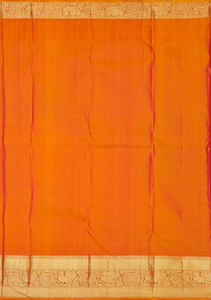 Rani Pink Zariwork Pure Silk Saree