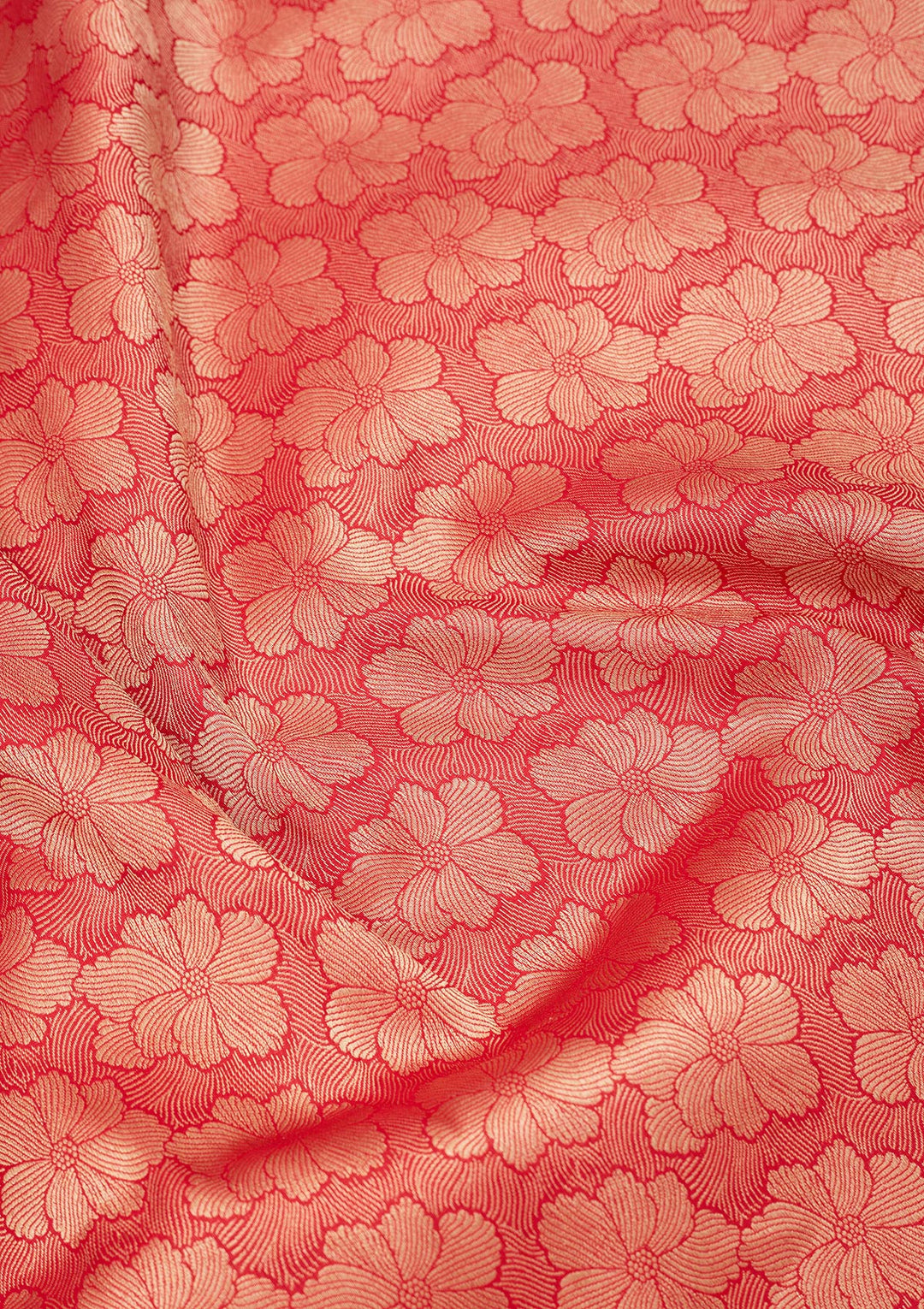 Rani Pink Zariwork Pure Silk Saree