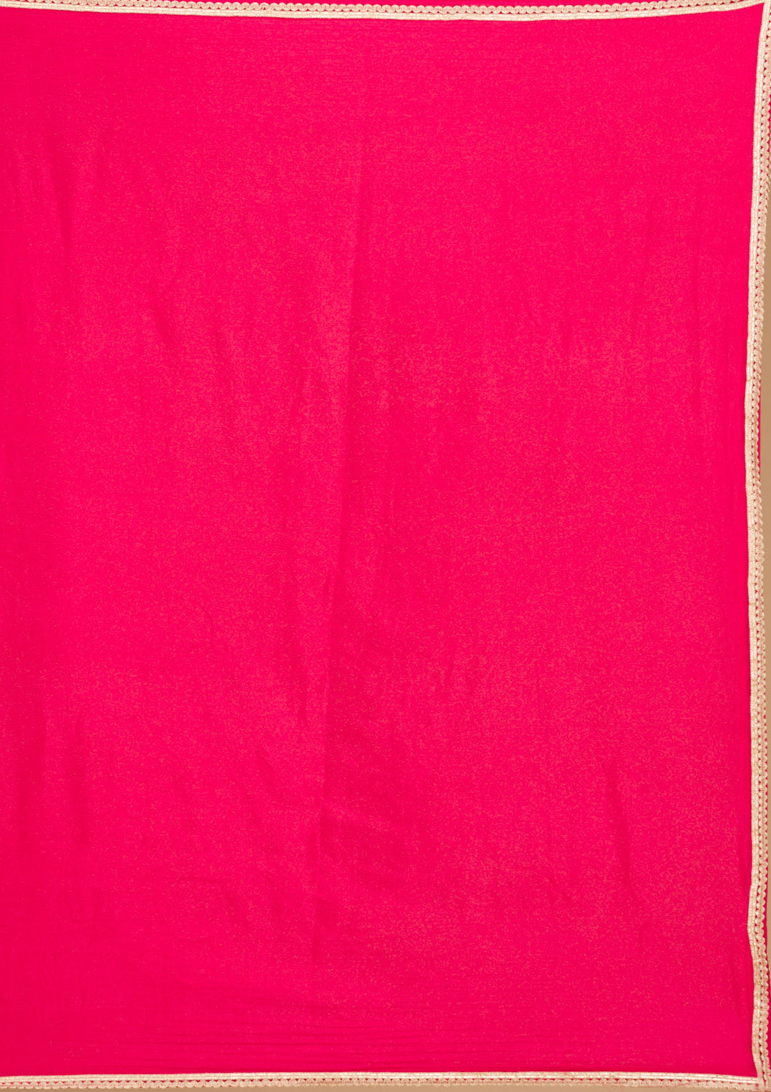 Rani Pink Zariwork Semi Crepe Readymade Salwar Suit