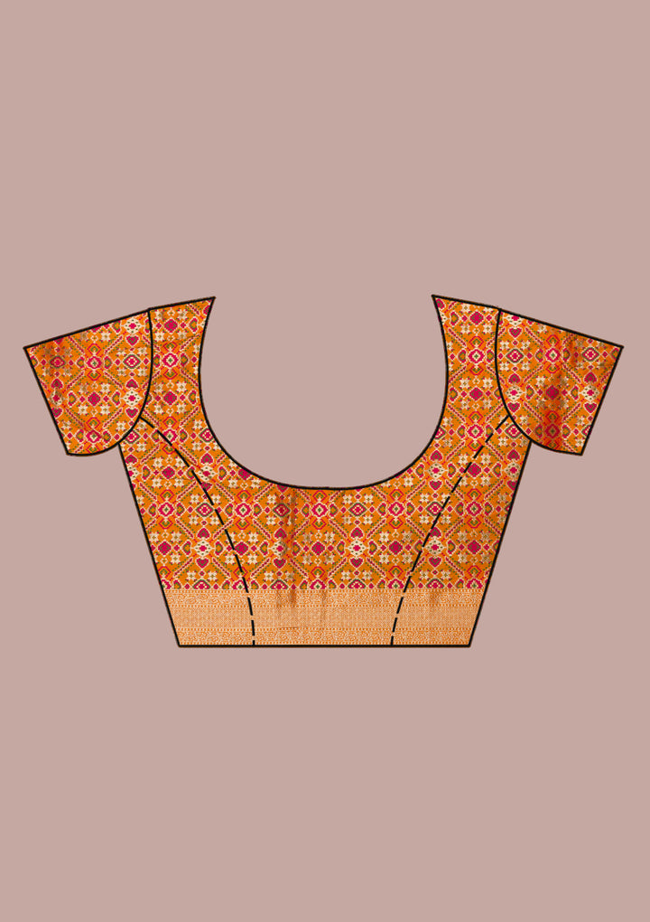 Red Zariwork Banarasi Silk Saree