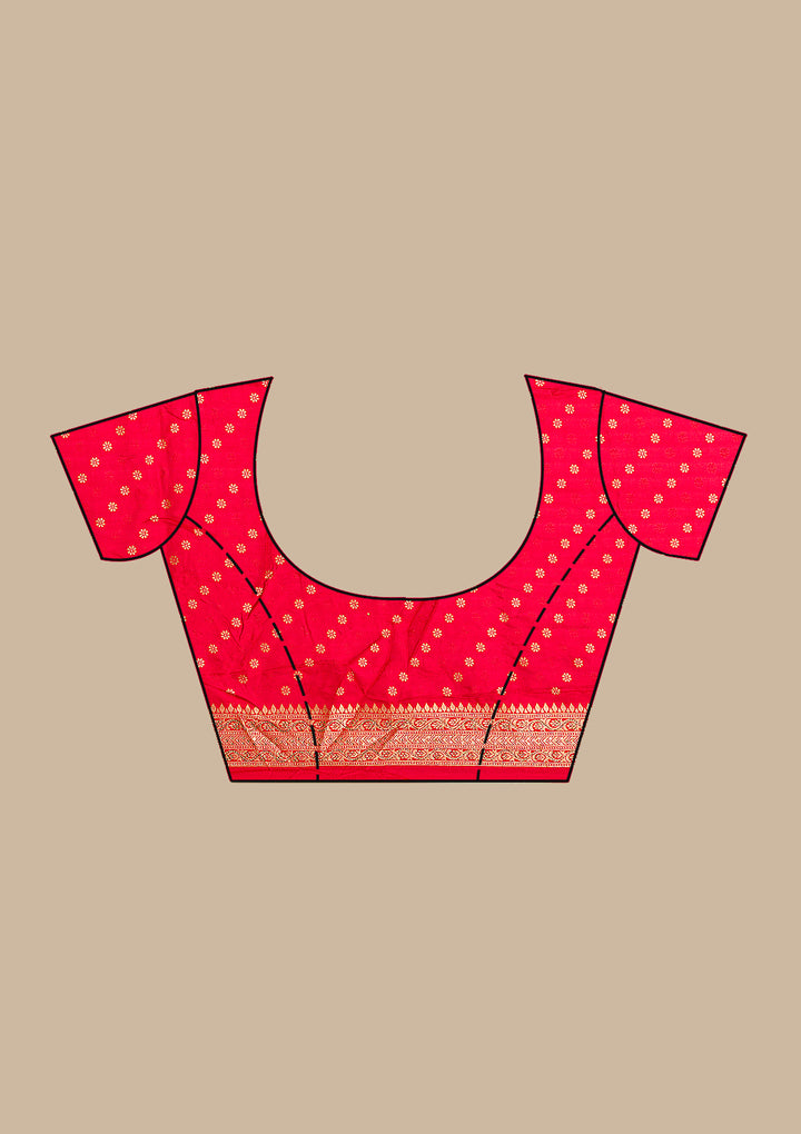 Red Zariwork Banarasi Saree