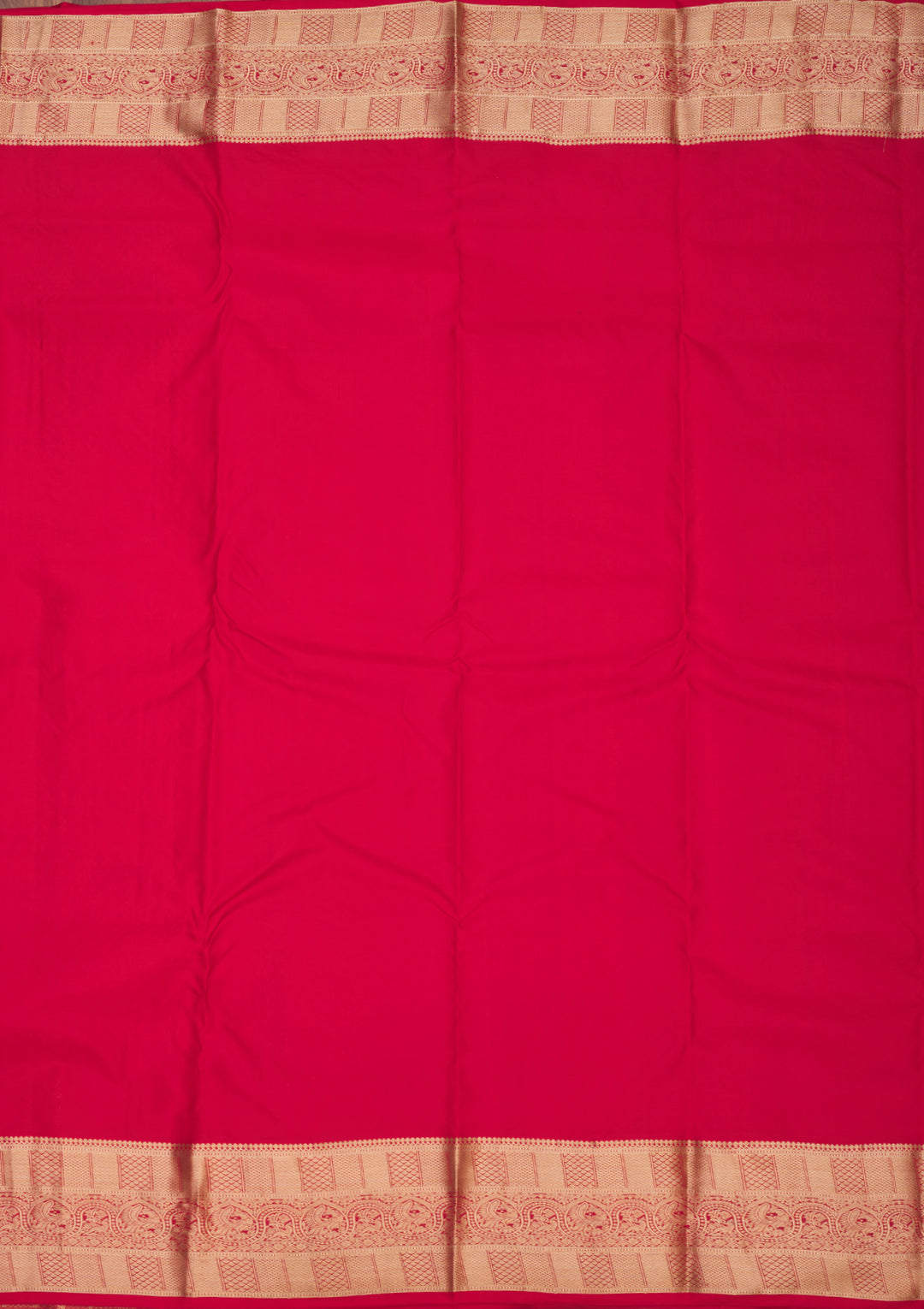 Red Zariwork Pure Silk Saree