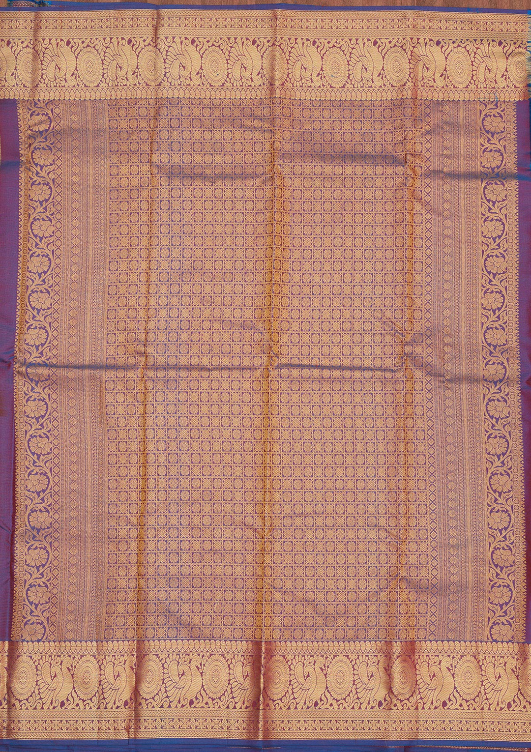 Red Zariwork Pure Silk Saree