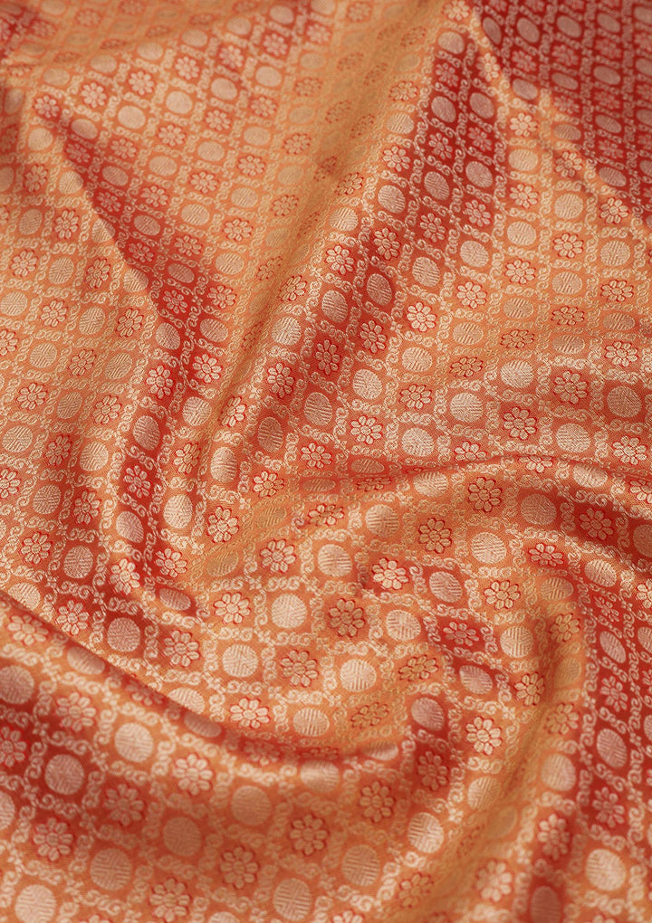 Red Zariwork Pure Silk Saree