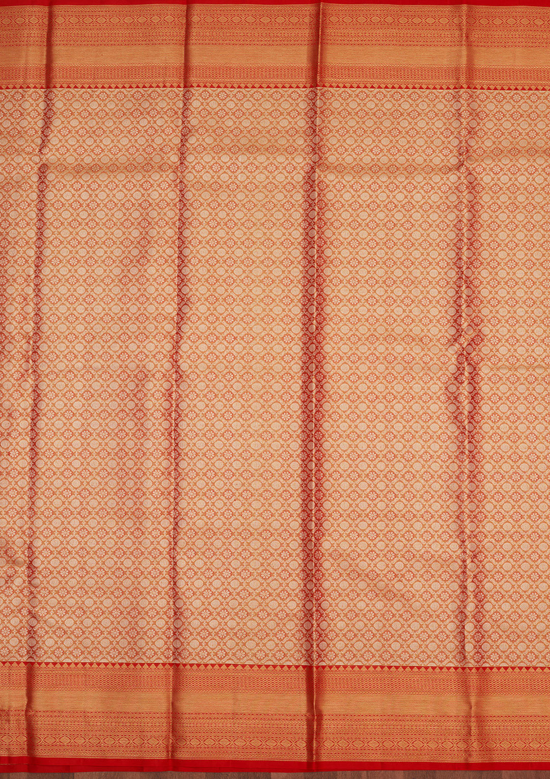 Red Zariwork Pure Silk Saree